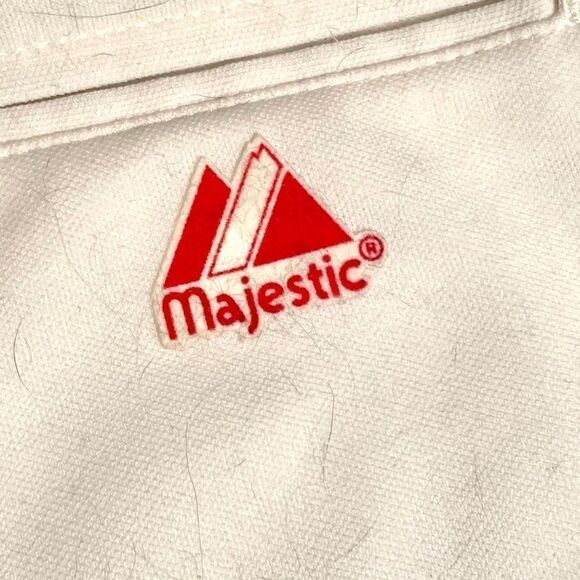 WHITE MAJESTIC BASEBALL PANTS SIZE YOUTH XL - Picture 4 of 4